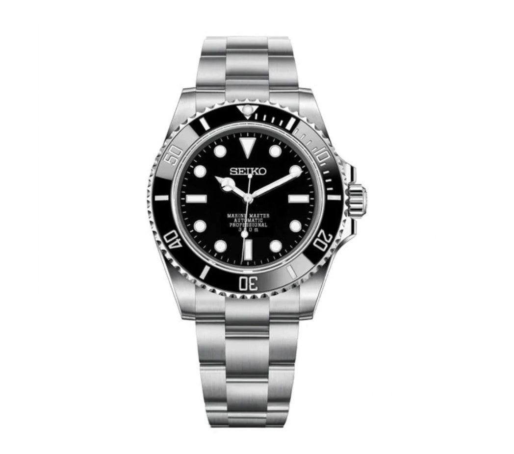 SEIKO SUBMARINER CLASSIC BLACK & WHITE (DATE) 40MM