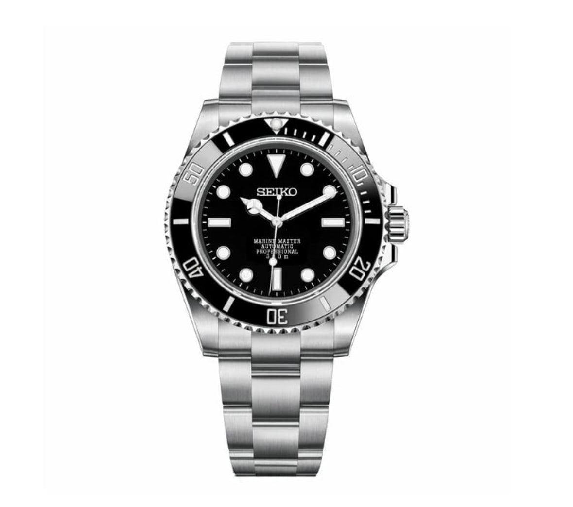 SEIKO SUBMARINER NO DATE BLACK CLASSIC 41MM