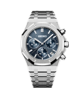 SEIKO ROYAL OAK CHRONOGRAPH BLUE 41MM