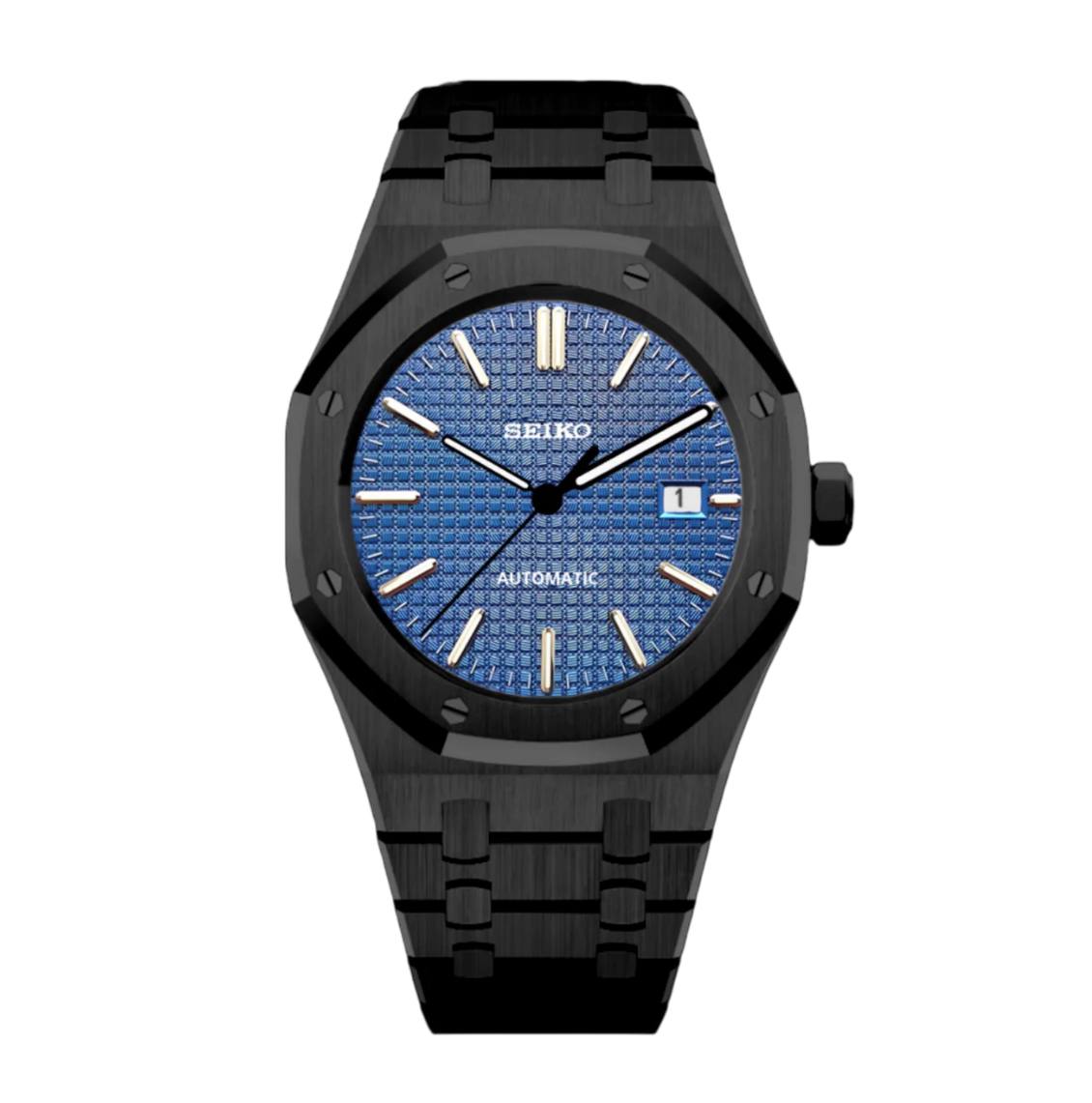 SEIKO ROYAL OAK BLACK BLUE 41MM