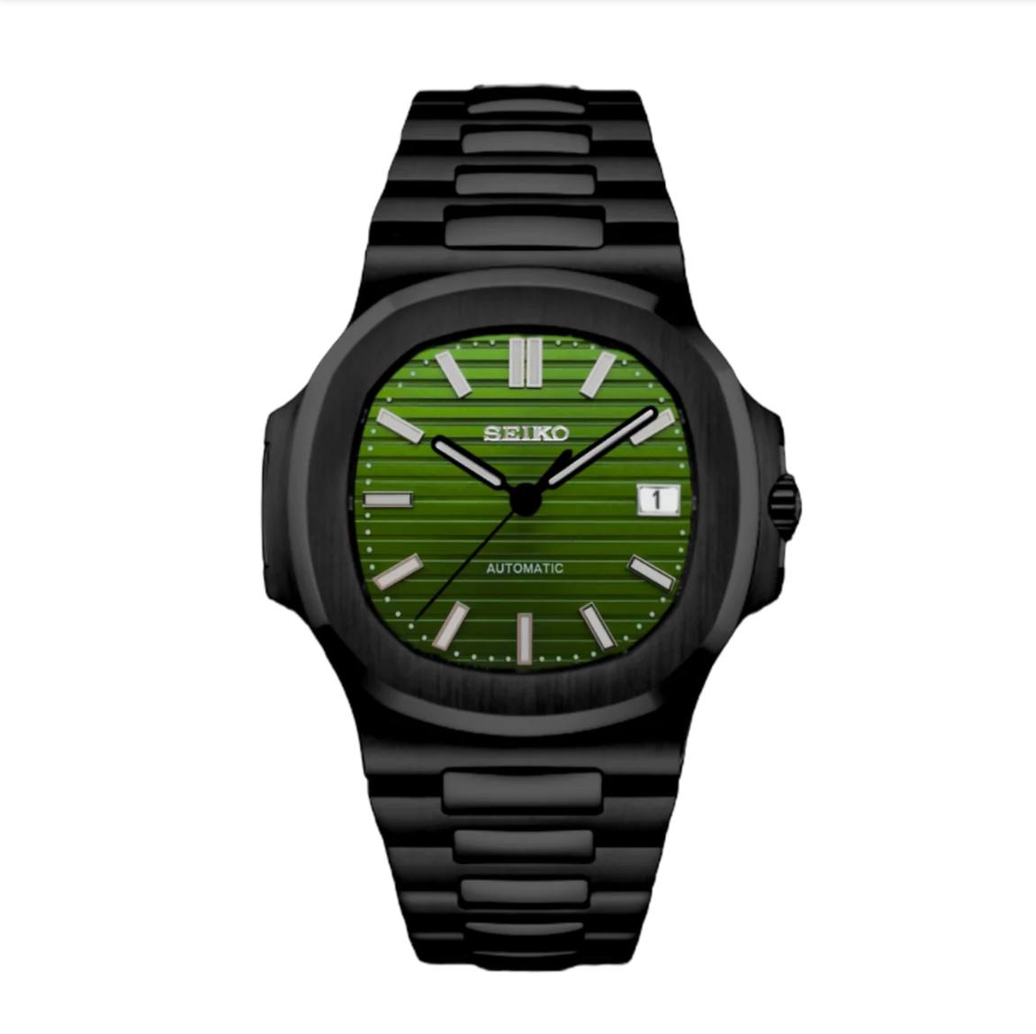 SEIKO NAUTILUS BLACK GREEN 41MM