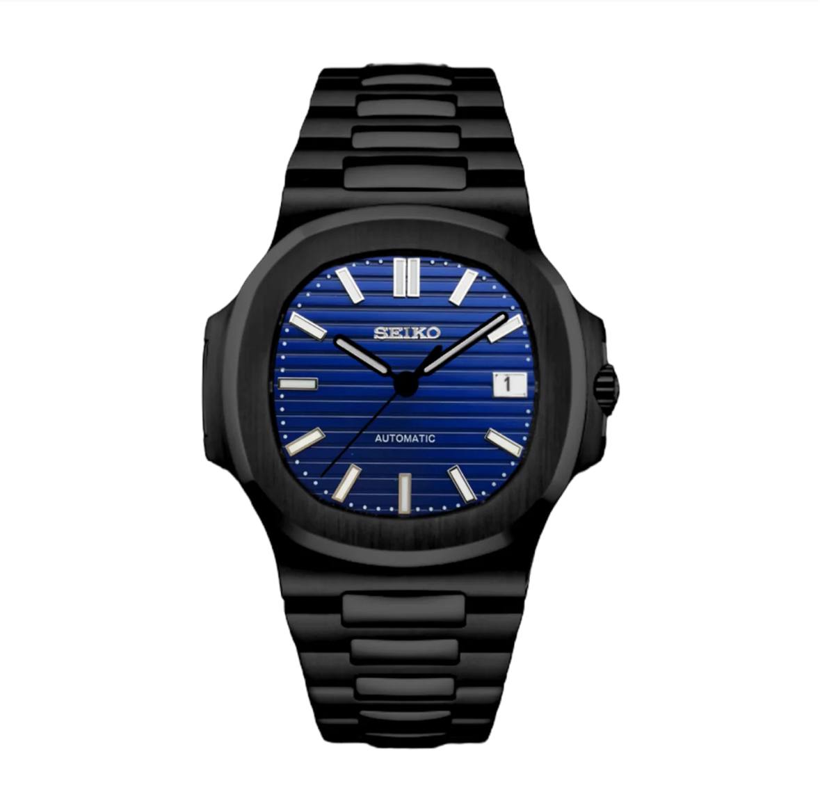 SEIKO NAUTILUS BLACK BLUE 41MM