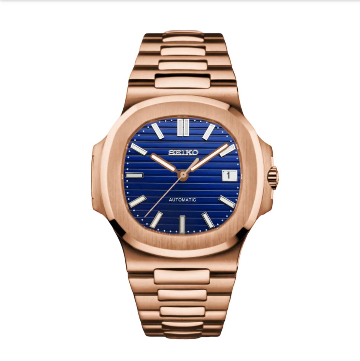 SEIKO NAUTILUS ROSE GOLD BLUE 41MM